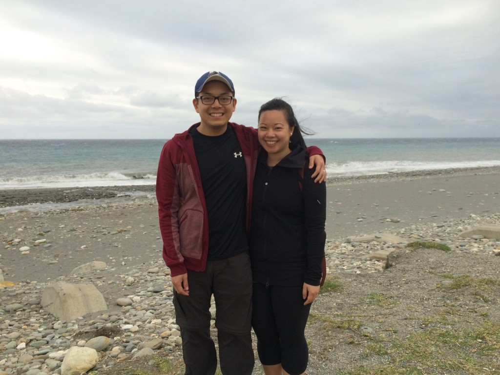 Taitung Seashore Park. Hopefully tomorrow won't be overcast and windy