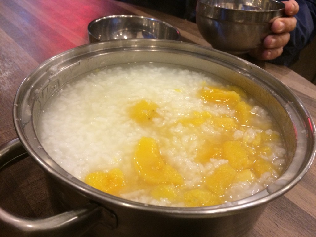 Sweet potato congee