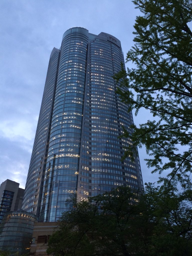 Mori Tower - where Tokyo City Views is located on the 51st floor