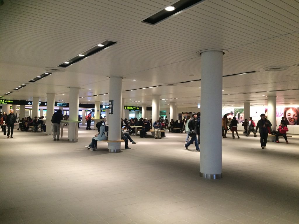 Sapporo underground - where everyone is warm and dry