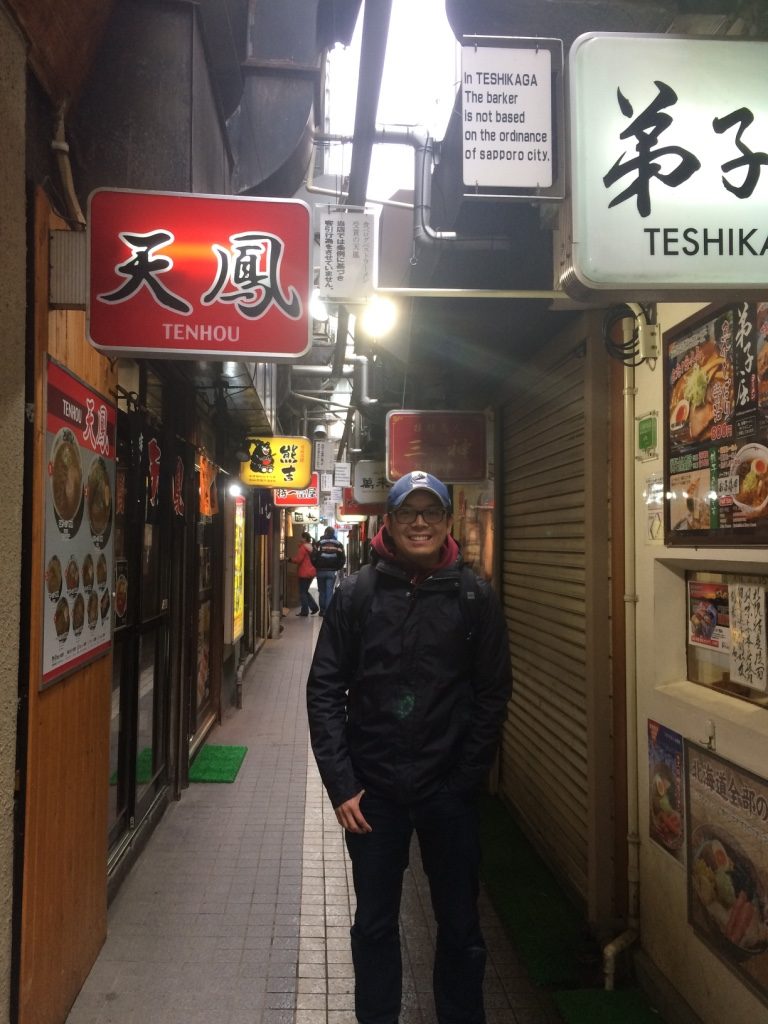 Ramen Alley in Susukino