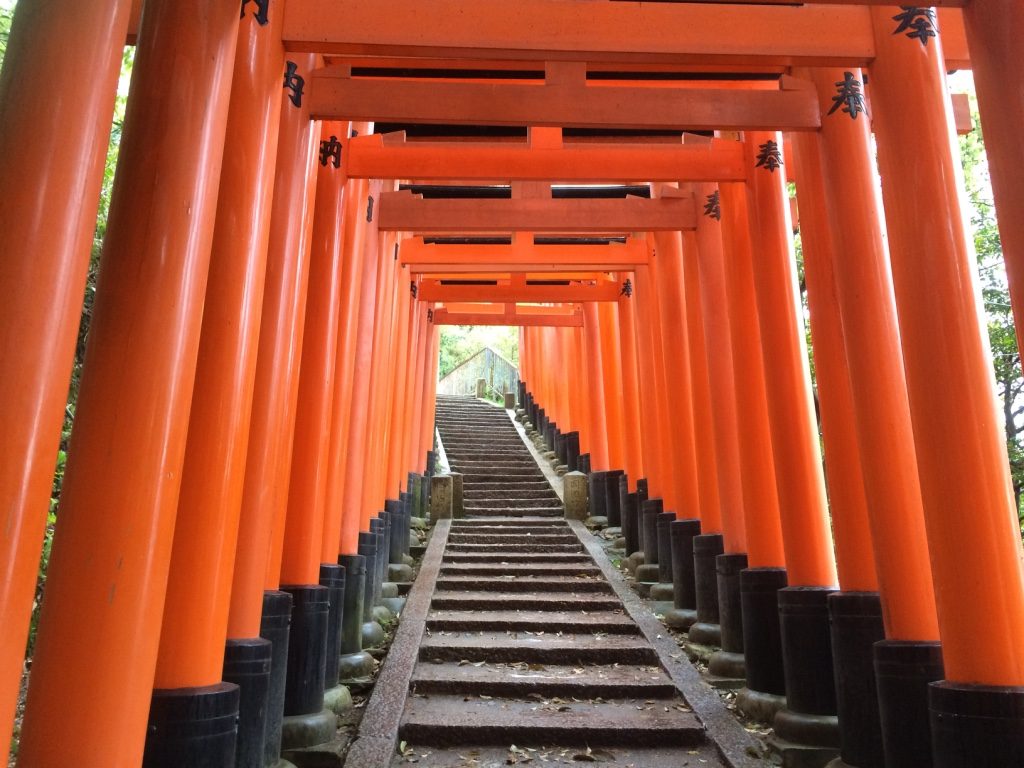 4km up to the top of Mount Inari