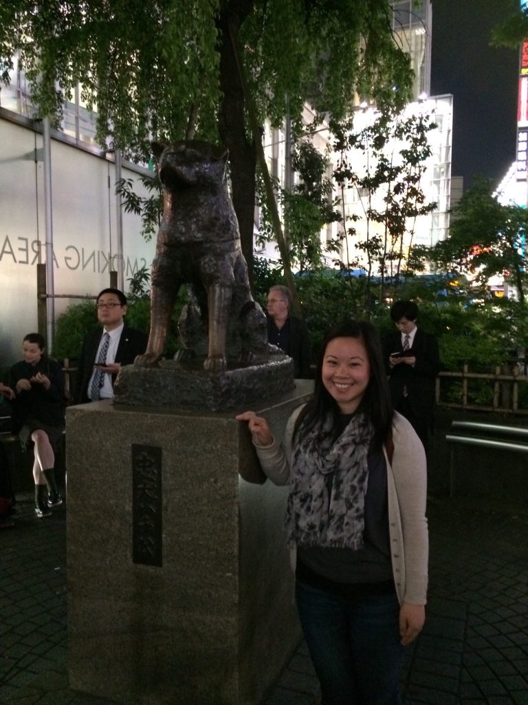 Hachiko Statue. If we get a dog one day, I hope it's as loyal as he was.