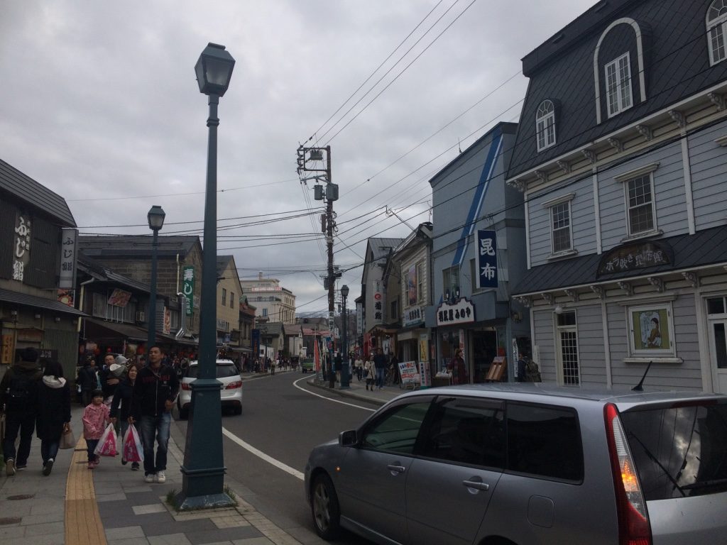 Otaru's charming streets