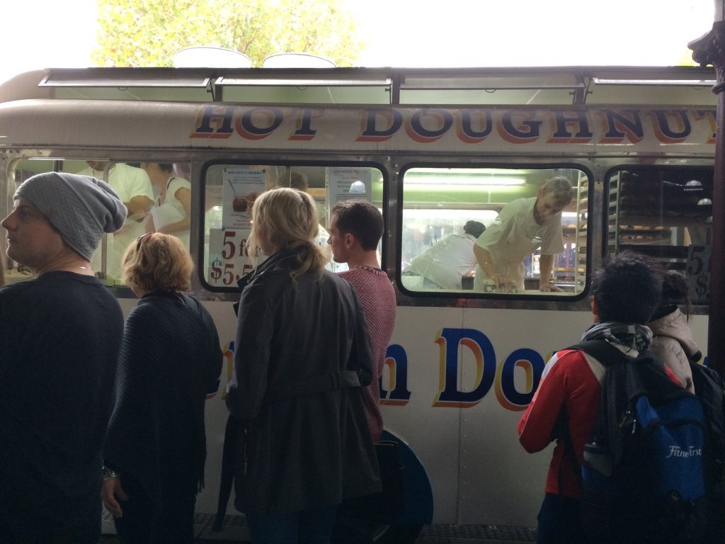 Doughnut Truck at Queen Vic Market