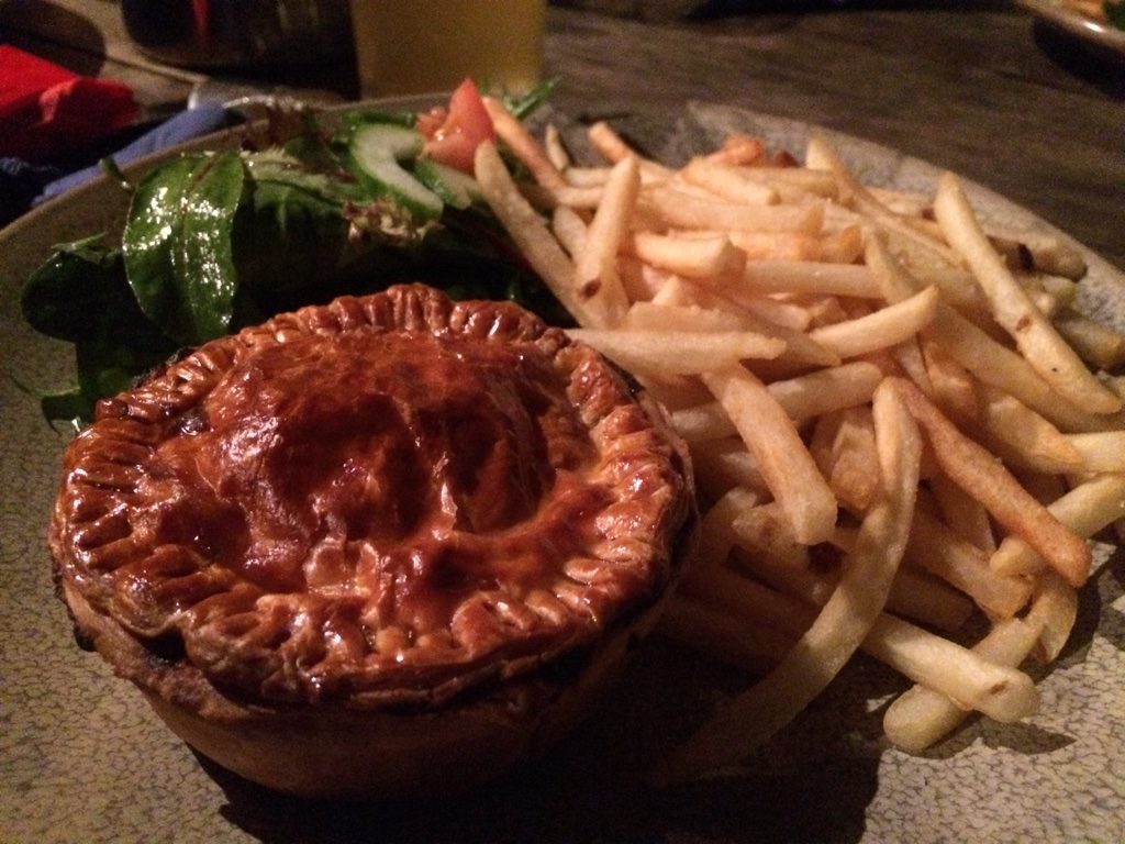 Kangaroo pie ($18 AUD = $17.15 CAD)