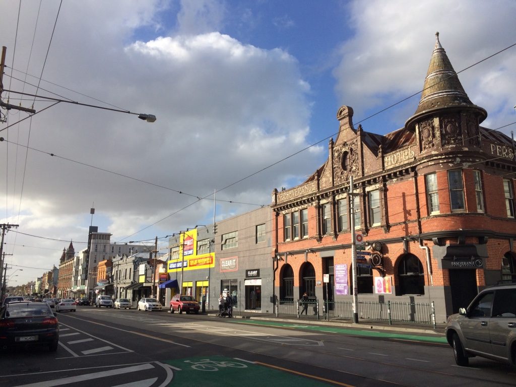 Perseverance Hotel on Brunswick St.