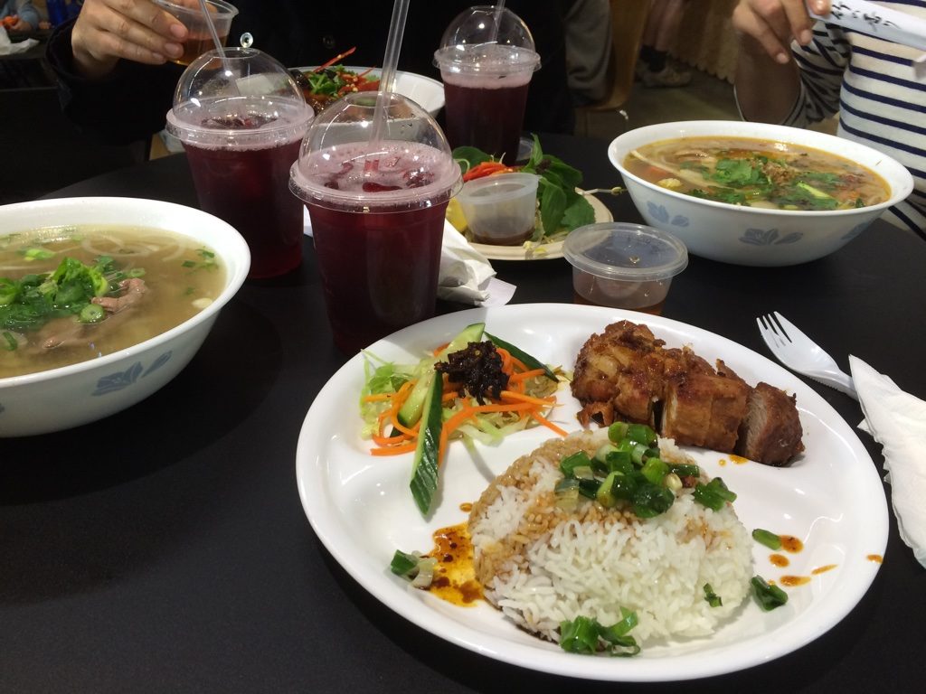 Our Vietnamese lunches with fizzy tea