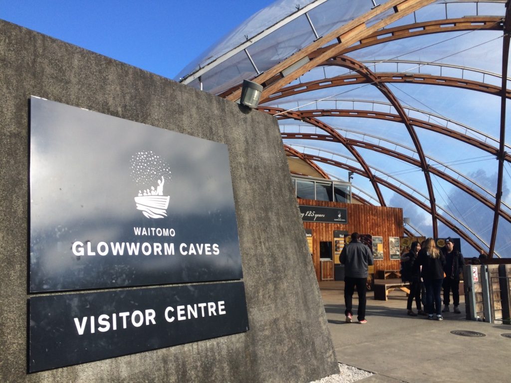 Entrance to the Glowworm Caves