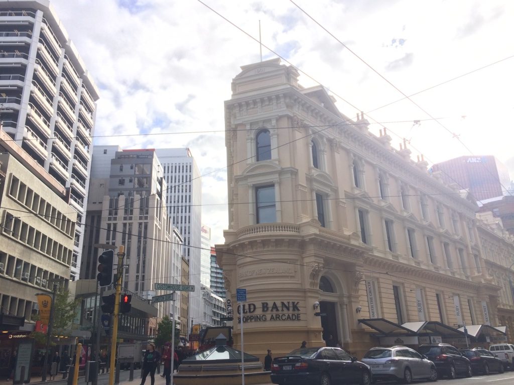 Old bank that is now a shopping arcade