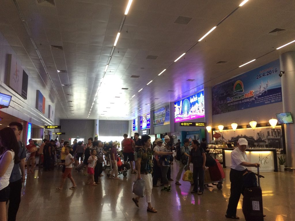 DaNang arrivals terminal