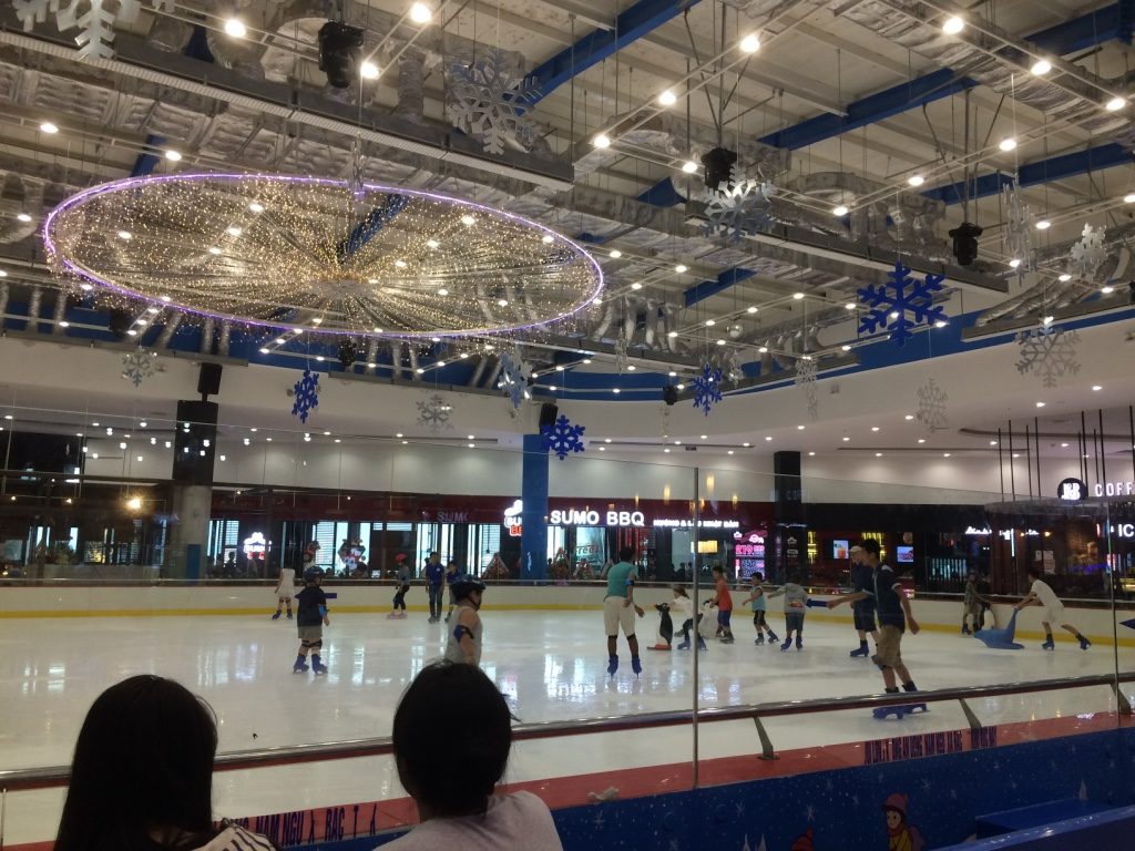 Indoor ice rink