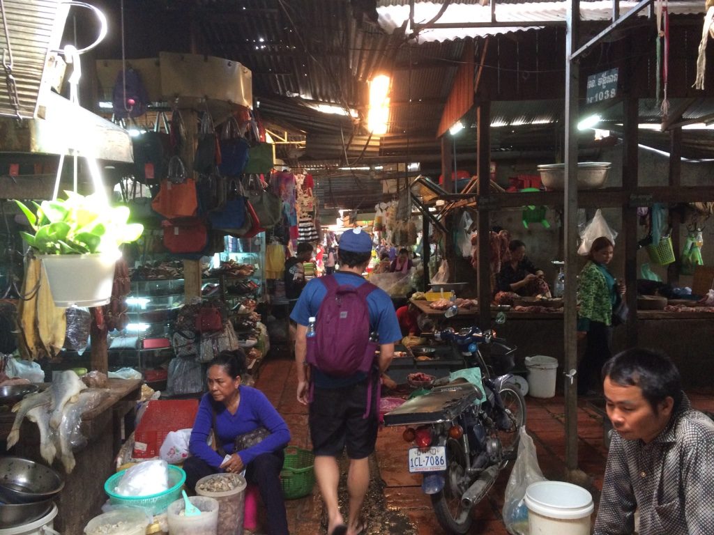 Walking through the maze of vendors