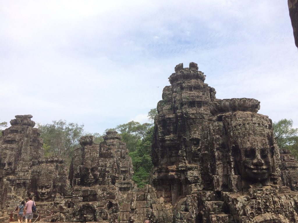 The many Bayon faces