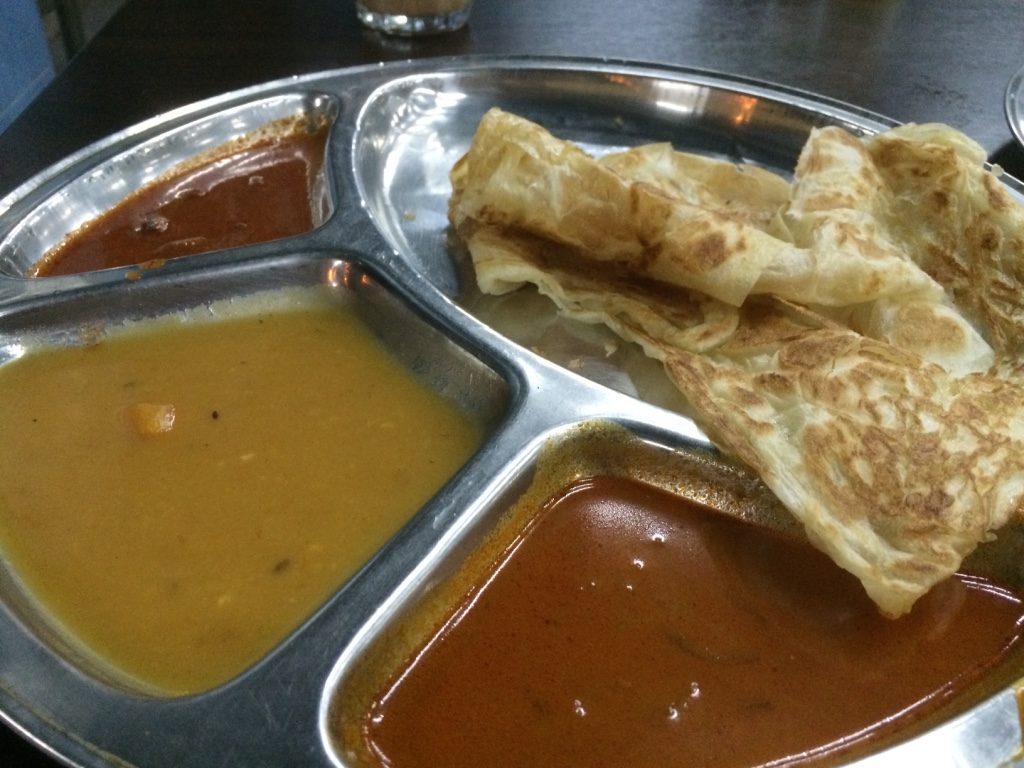 Roti Canai close up