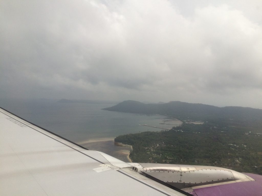 Landing in Phu Quoc, the majority of the island is still very underdeveloped 