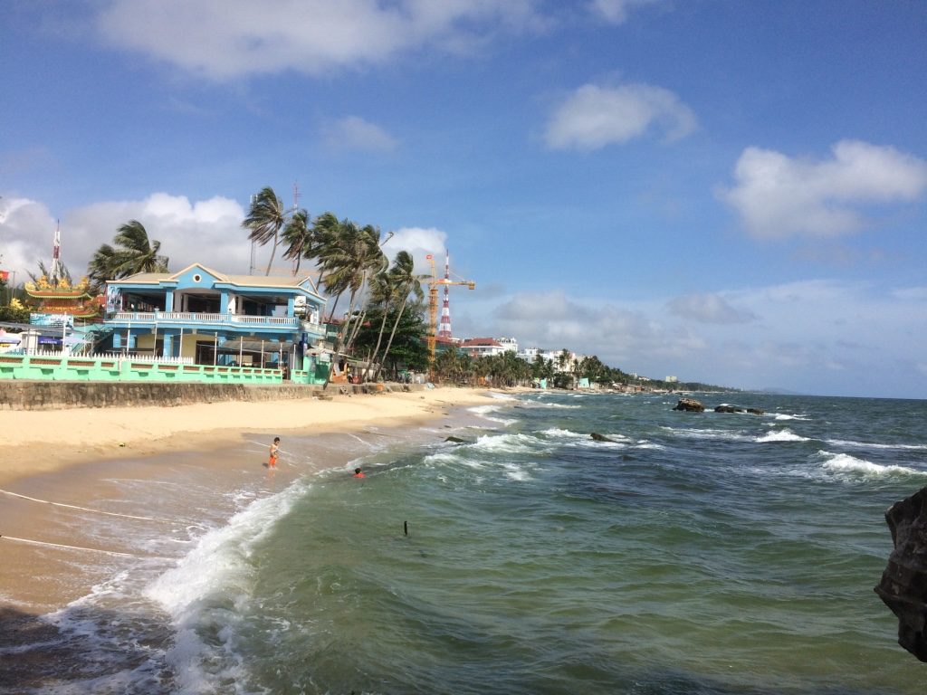 The west shores of Phu Quoc is super windy and Billy told us it isn't safe to swim here